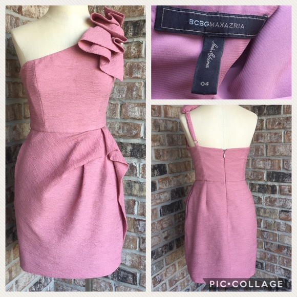 BCBGMaxAzria Dresses & Skirts - SALE! BCBGMAXAZRIA Audrey One-Shoulder Dress 4